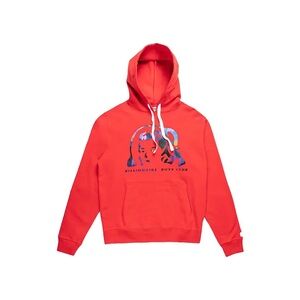 BILLIONAIRE BOYS CLUB MISSION COMMAND HOODIE IN RED